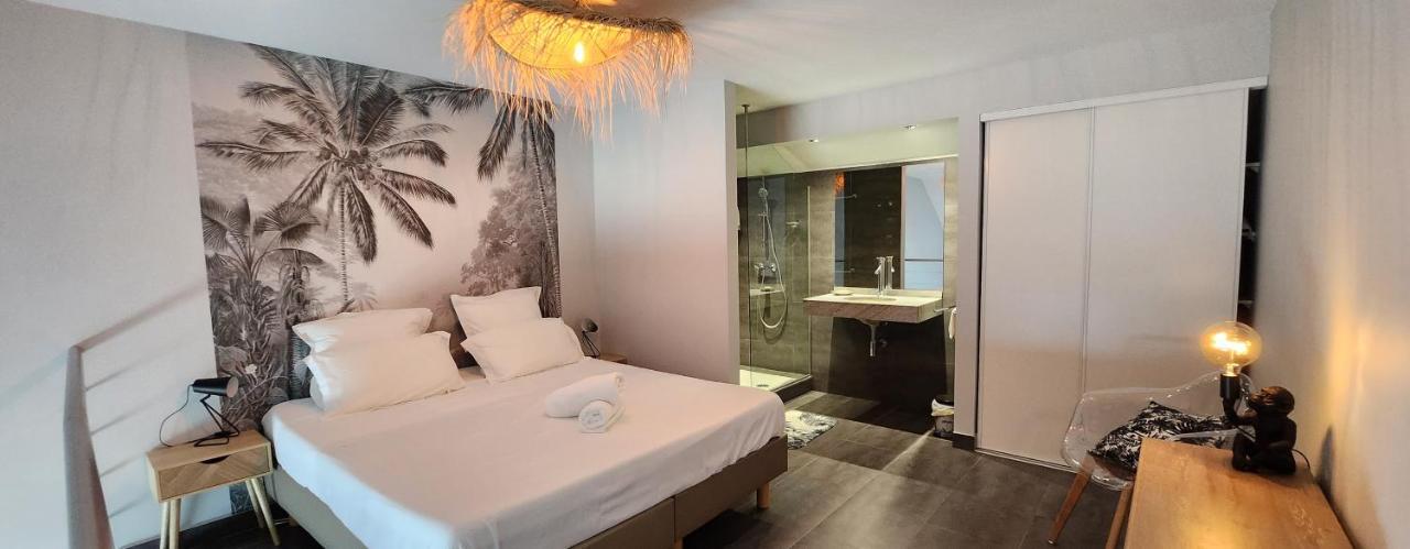 Beau Duplex Vue Mer Avec Piscine Et Acces Plage Marigot  Exterior foto